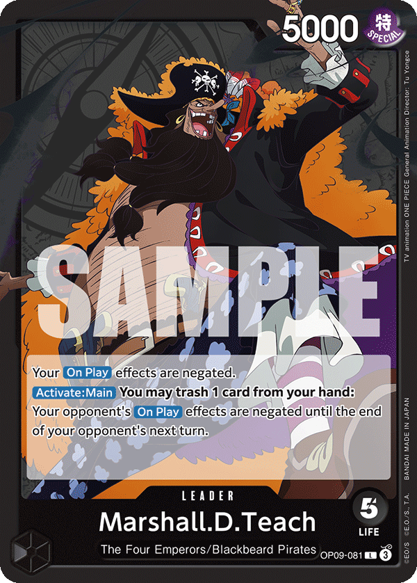 BLACKBEARD B